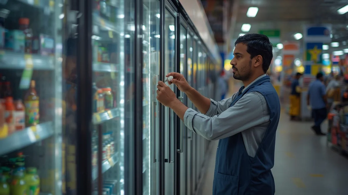 Commercial display freezer repair service in Dhaka