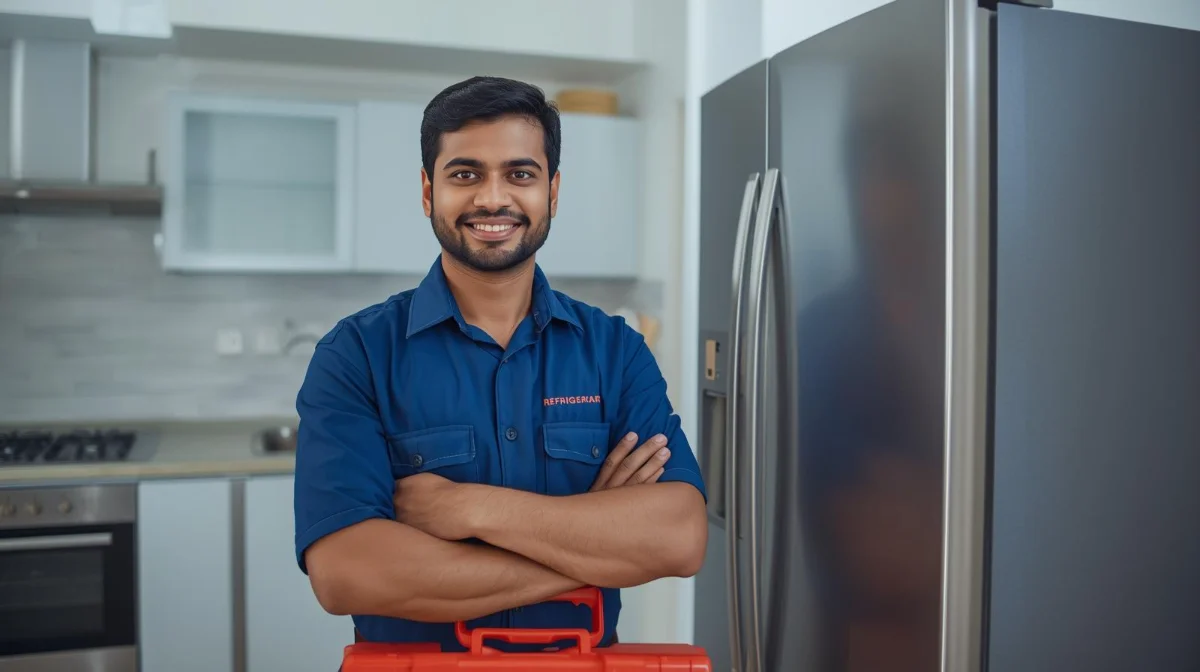 Freezer repair service technician working in Dhaka