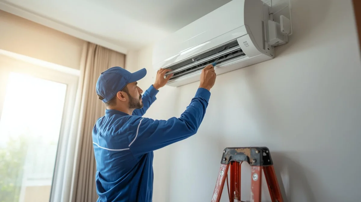Rifat Refrigerator and Engineering AC technician at work in Uttara Dhaka