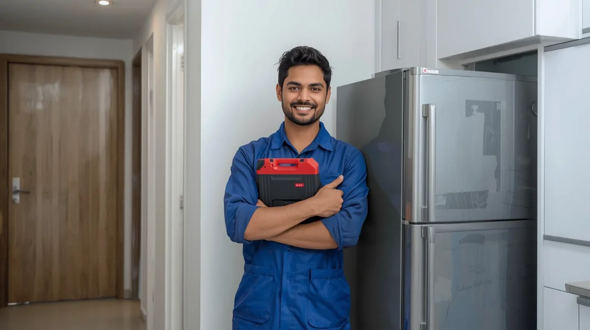 Refrigerator repair technician at Rifat Refrigerator And Engineering Dhaka