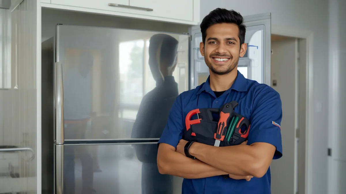 Rifat Refrigerator And Engineering technician at work in Dhaka