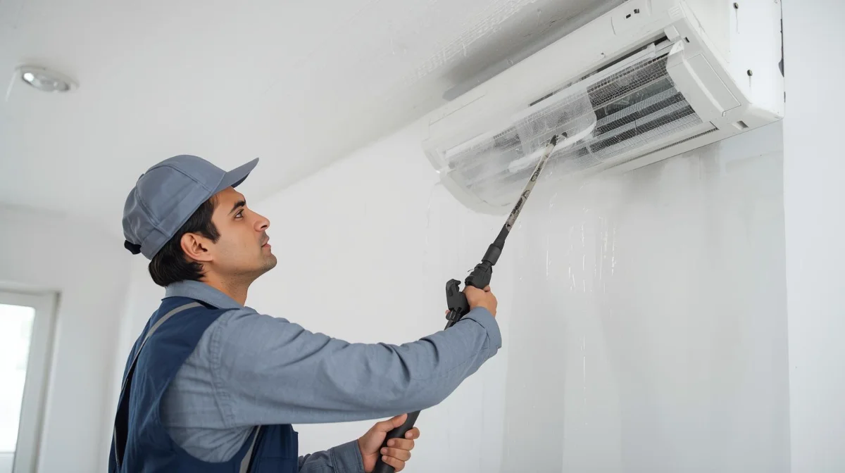 AC deep cleaning and servicing in Dhaka
