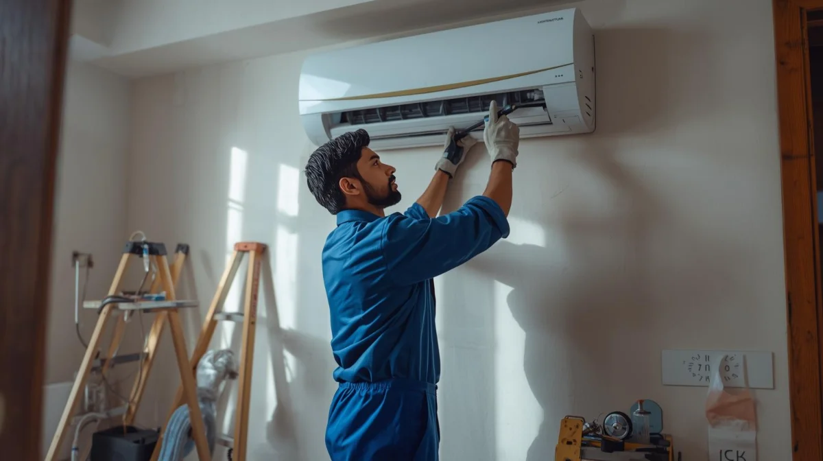Window AC installation Dhaka